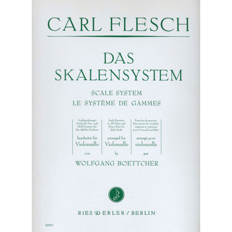 Flesch - Il Sistema delle Scale per Violoncello