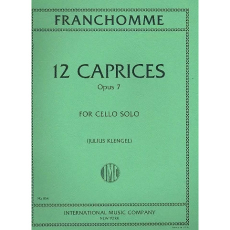 Franchomme - 12 Capricci Op.7 per Violoncello