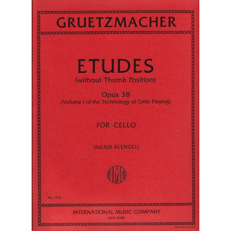 Grutzmacher - Studi Op.38 per Violoncello