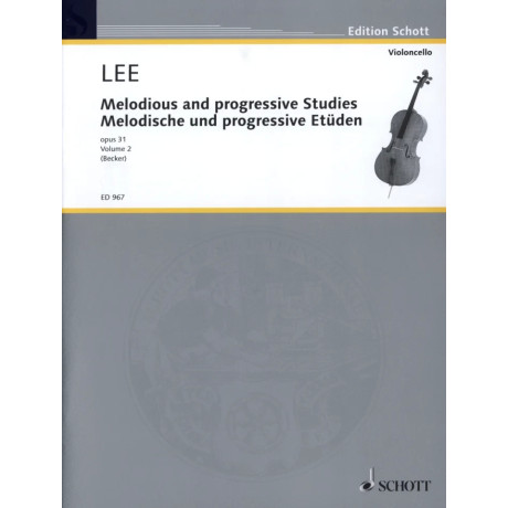 Lee - 40 Studi Melodici Op.31 per Violoncello Vol.2