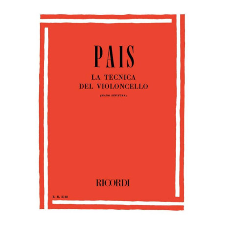 Pais - La Tecnica del Violoncello