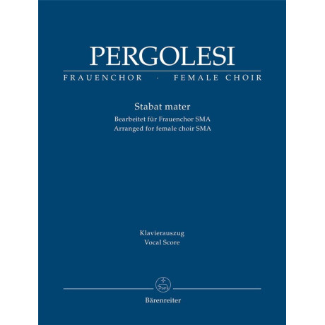 Pergolesi - Stabat Mater per Canto e Piano
