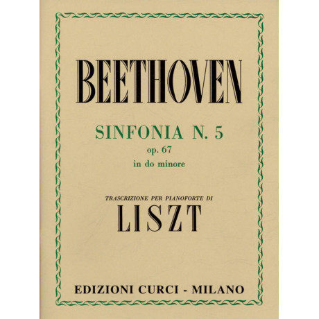 Beethoven - Sinfonia N. 5 Op.67 Per Pianoforte