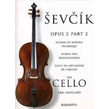 Sevcik - Op.2 n. 2 per  Violoncello