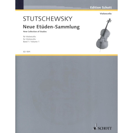Stutschewsky - New Collection of Studies for Cello Vol.1