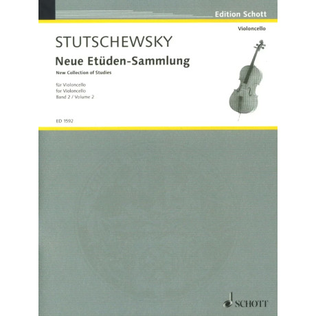 Stutschewsky - New Collection of Studies for Cello Vol.2
