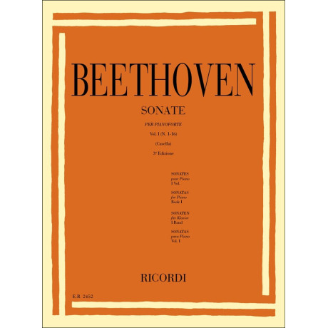 Beethoven - Sonate Per Pianoforte Vol.1