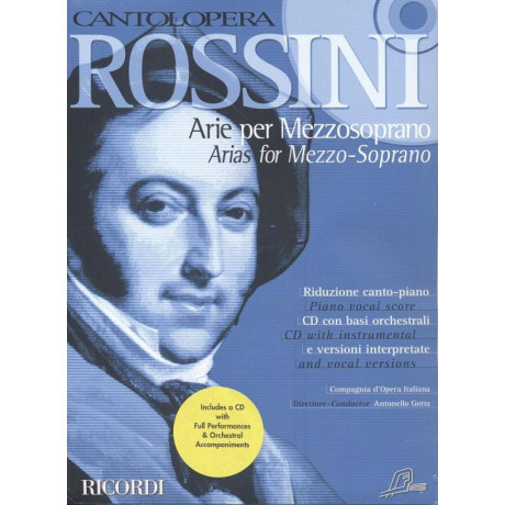 Rossini - Cantolopera Arie per Mezzosoprano per canto e Piano