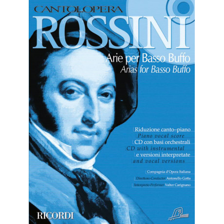Rossini - Cantolopera Arie per Basso Buffo per canto e Piano