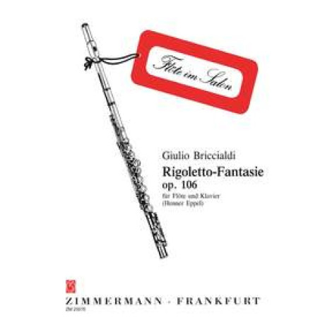 Briccialdi - Fantasia dal Rigoletto Op.106 Flauto e Piano