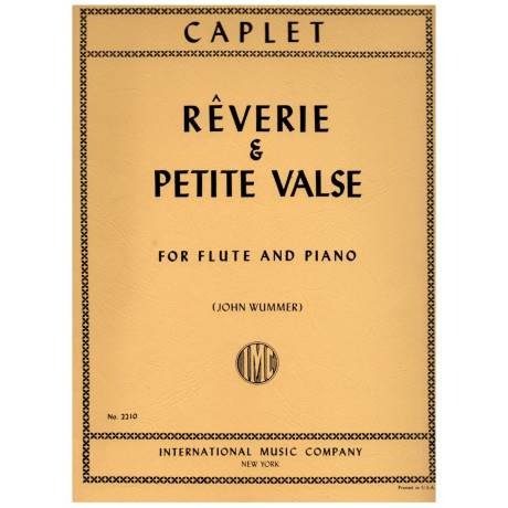 Caplet - Fantasia e Piccolo Valzer Per Flauto e Piano