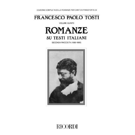 Tosti - Romanze Vol.5 per Canto e Piano
