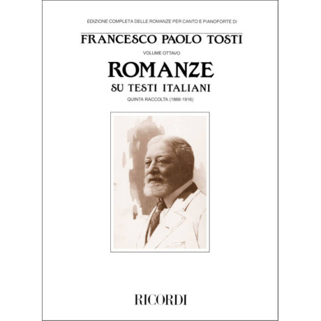 Tosti - Romanze Vol.8 per Canto e Piano