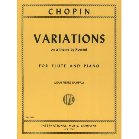 copy of Chopin - Variazioni su un Tema di Rossini Flauto e Piano