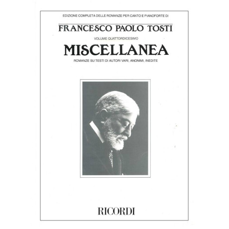 Tosti - Romanze Vol.14 per Canto e Piano