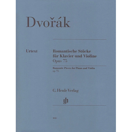 Dvořák - 4 Romatic Pieces for Violin and Piano Op. 75
