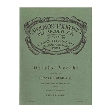 Vecchi - Convito Musicale a 3,4,5,6,7,8 Voci