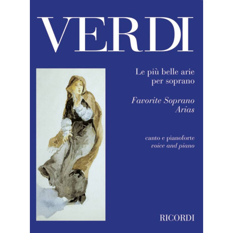 Verdi - Le più Belle Arie per Soprano per Canto e Piano