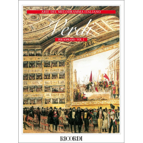Verdi - Arie del Melodramma Italiano  per Canto e Piano