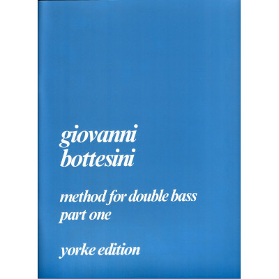 Bottesini - Method for Double Bass Vol.1