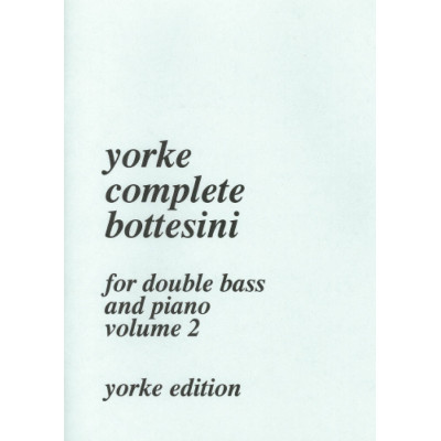 Bottesini - Complete for Double Bass and Piano Vol.2