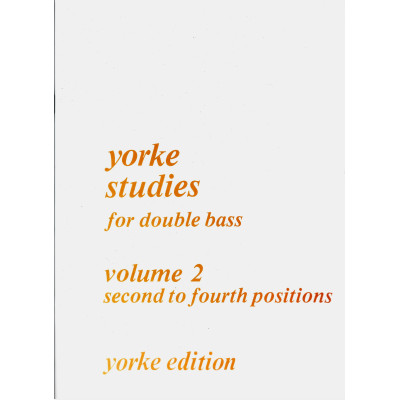 Yorke - Studies for Double Bass  Vol.2