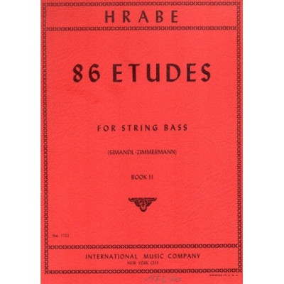 Hrabe - 86 Studi Vol.2 per Contrabasso