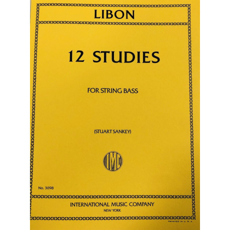 Libon - 12 Studi per Contrabasso