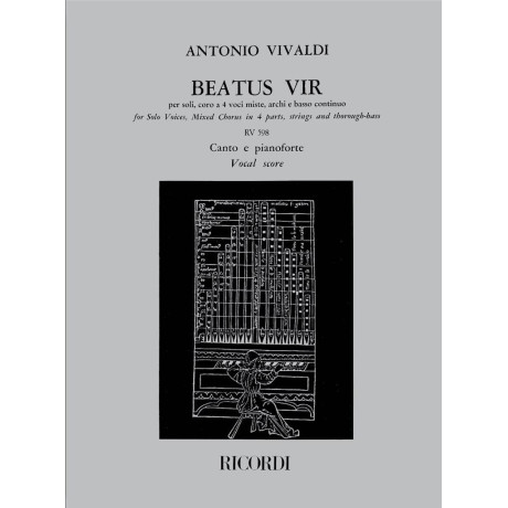 Vivaldi - Beatus Vir  RV 598  per Canto e Pianoforte