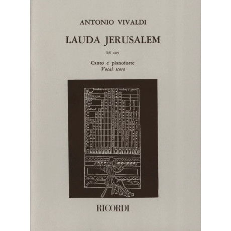 Vivaldi - Lauda Jerusalem RV 609 per Canto e Piano