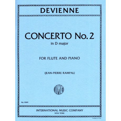 Devienne - Concerto n.2 in Re Maggiore Flauto e Piano