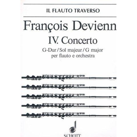 Devienne - Concerto n.4 in Sol Maggiore Flauto e Piano