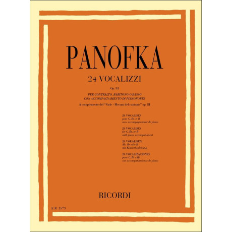 Panofka - 24 Vocalizzi Op.81