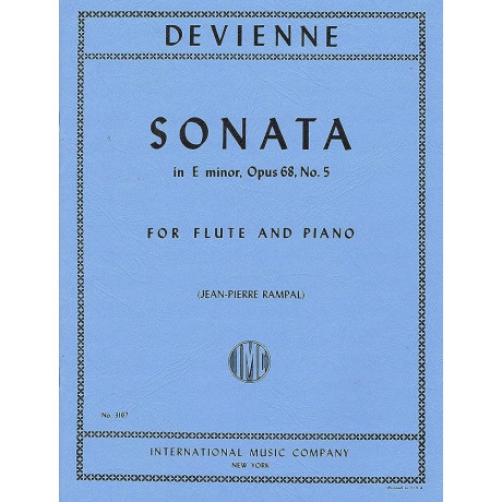 Devienne - Sonata in mi minore Op.68 n.5 Flauto e Piano