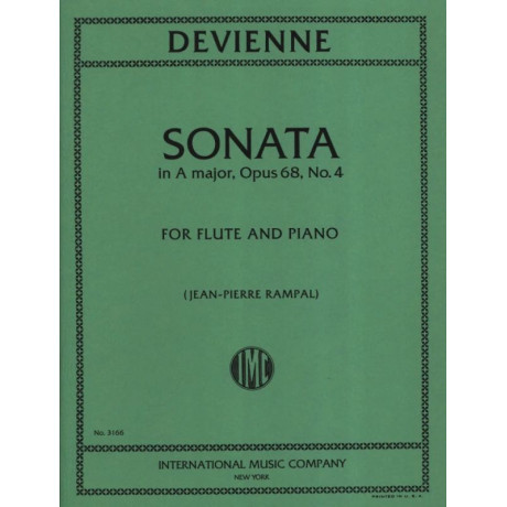 Devienne - Sonata in La Maggiore per Flauto e Piano