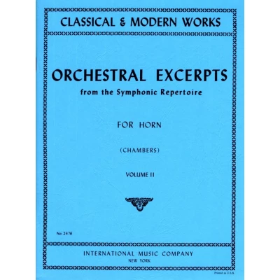 Orchestral Excerpts for Horn Vol.2