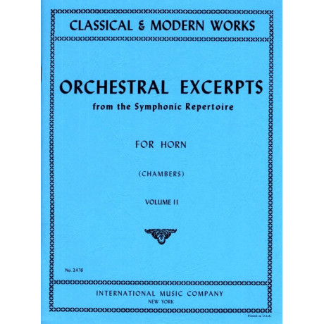 copy of Orchestral Excerpts for Horn Vol.1