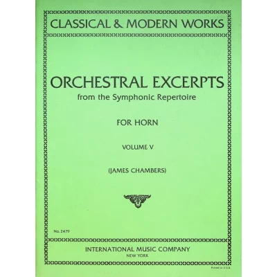 Orchestral Excerpts for Horn Vol.5