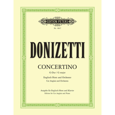 Donizetti - Concertino in Sol Maggiore per Corno Inglese e Piano