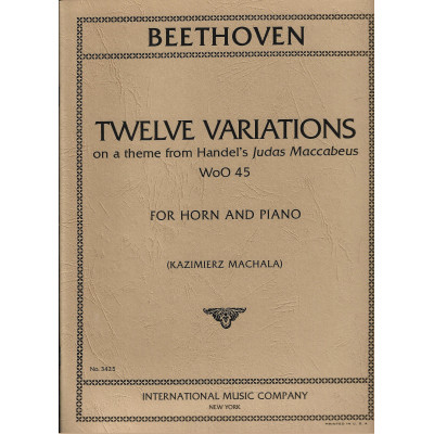 Beethoven - 12 Variazioni su Tema di Handel per Corno e Piano