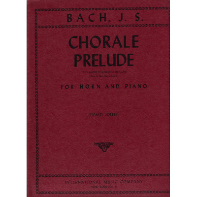 Bach - Chorale Prelude per Corno e Piano