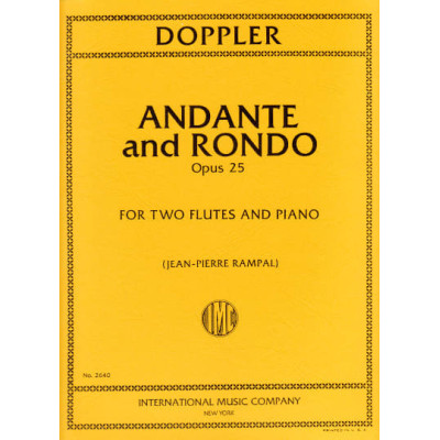 Doppler - Andante e Rondo per 2 Flauti e Piano