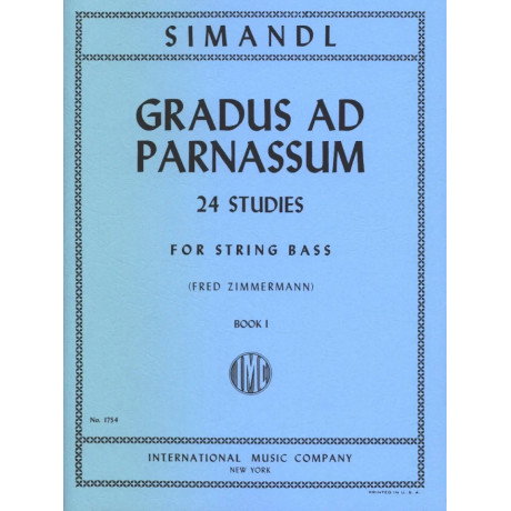 Simandl - 24 Studi Gradus ad Parnassum for String Bass Vol.1