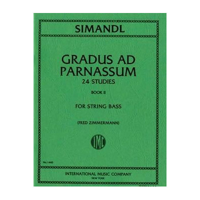 Simandl - 24 Studi Gradus ad Parnassum for String Bass Vol.2