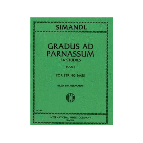 Simandl - 24 Studi Gradus ad Parnassum for String Bass Vol.2