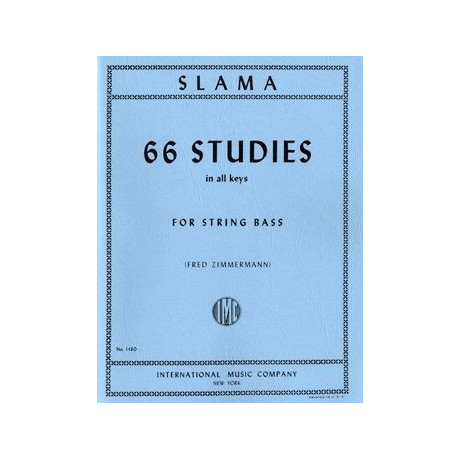 Slama - 66 Studi in All Keys for String Bass