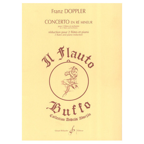 Doppler - Concerto in Re Minore per 2 Flauti e Piano