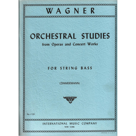 Wagner - Orchestral Studies for String Bass