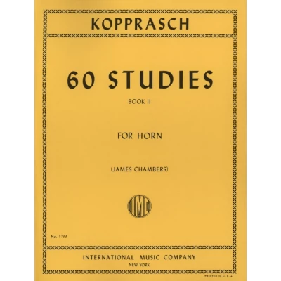 Kopprasch - 60 Studi Vol. 2 per Corno