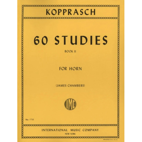 Kopprasch - 60 Studi Vol. 2 per Corno